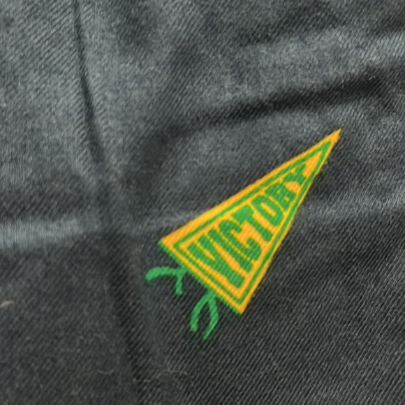 NWT Men's Dark Blue Pennant Flag Flannel Pajama Pants -Goodfellow & Co - Picture 5 of 7